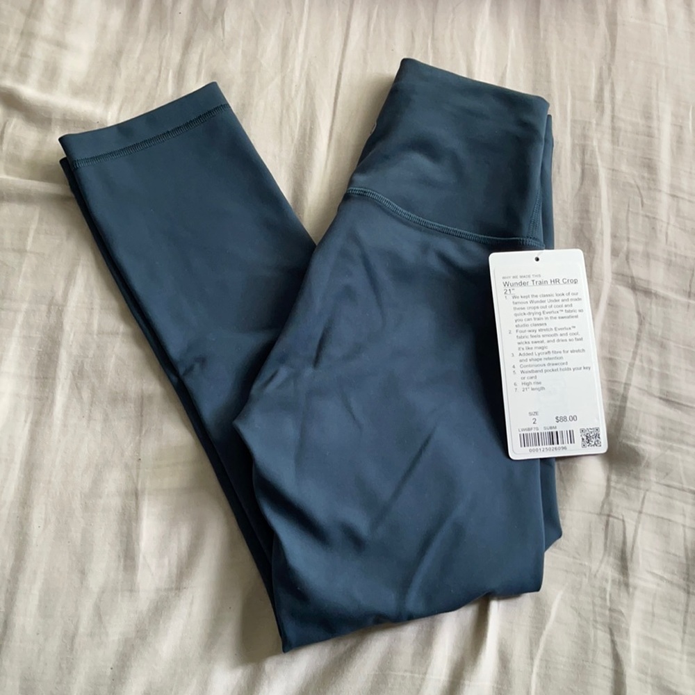 Lululemon Wunder Train Crop 21”